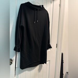 Topshop Black Casual Tunic